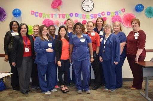 160 Certified Nurses Celebrate certification with